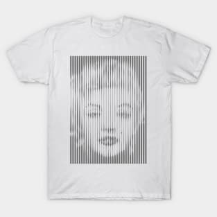 Marilyn Monroe - Some Like it Striped T-Shirt
